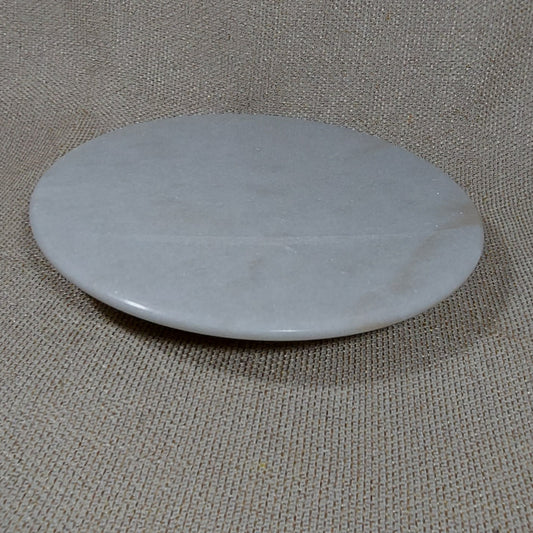 White Marble Cake Top, 8 inches, Round (Prod ID-MA00033)